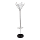 Vintage chrome coat rack with umbrella stand