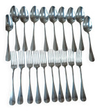 silver-plated cutlery set of 20 pieces