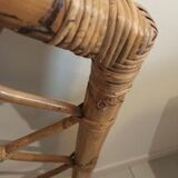 Têtes de lit en rotin vintage