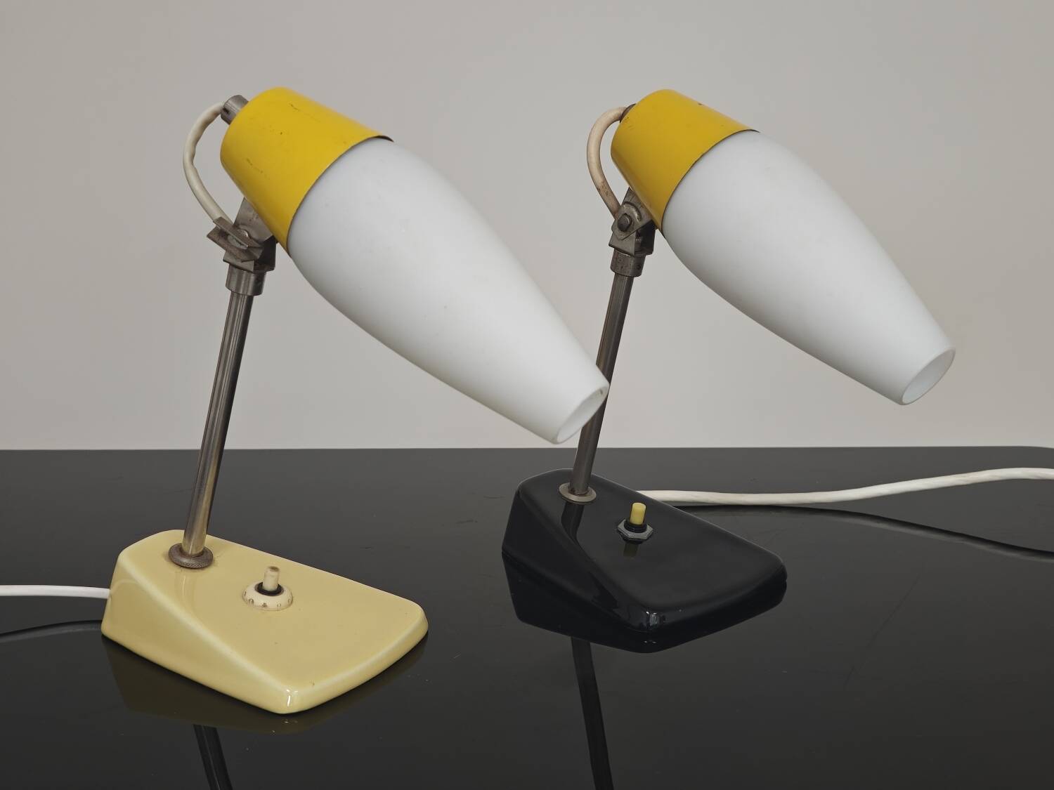 Ceramic table lamp by Jaroslav Anyz for Kamenicky Senov 1956