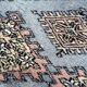 Tapis coureur vintage ouzbek Bukhara fait main en laine – 75 x 244 cm