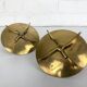 Pair of candlesticks Nr.20 in brass, Pierre Forssell for Skultuna, 1960