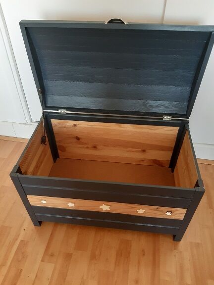 Wooden storage box