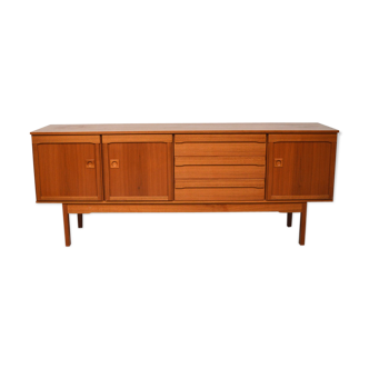 Sideboard 200cm in blond teak 1960
