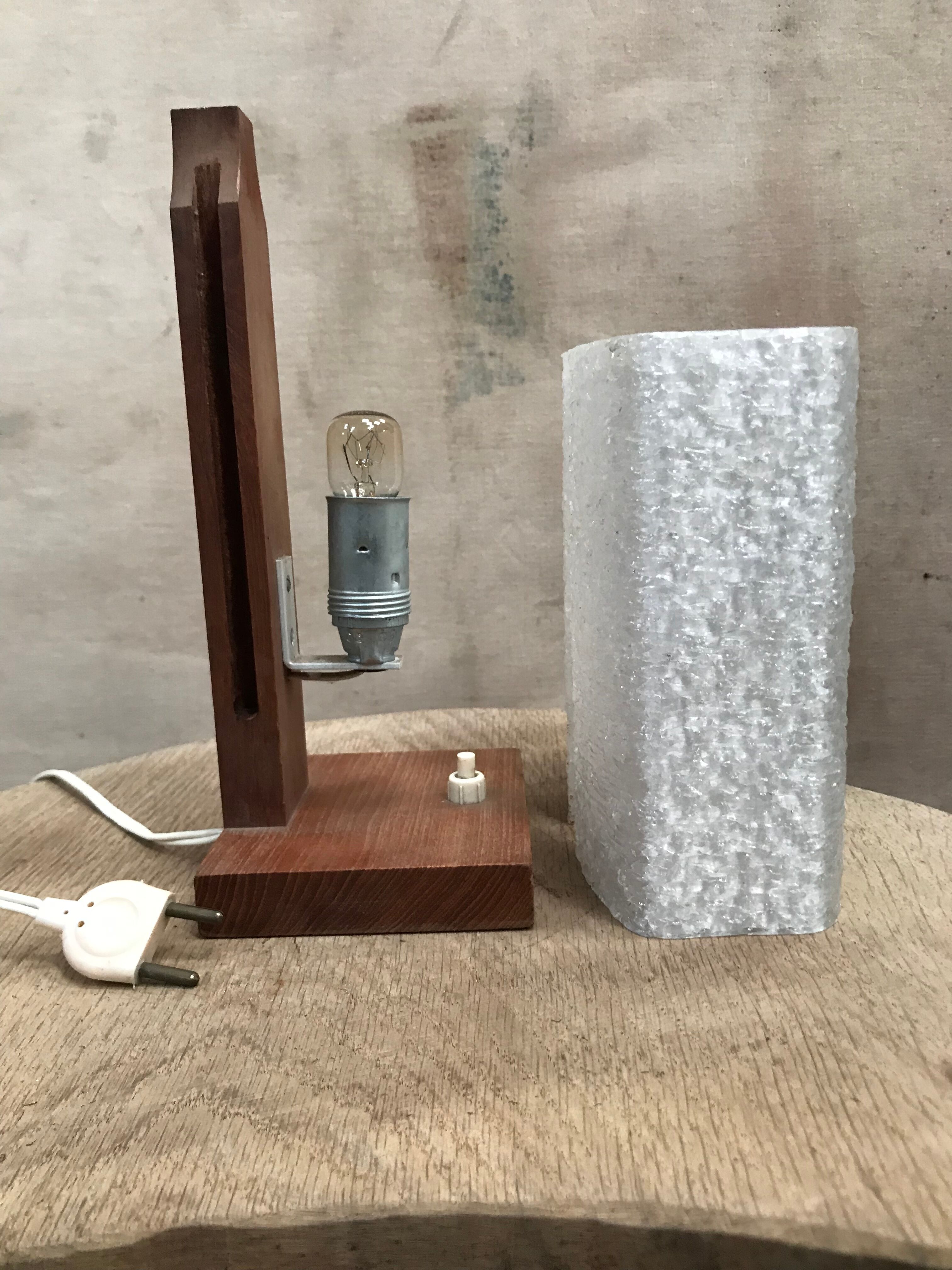 Scandinavian bedside lamp