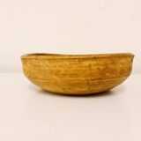 Swedish folk art, unique wooden bowl from the 19th century.