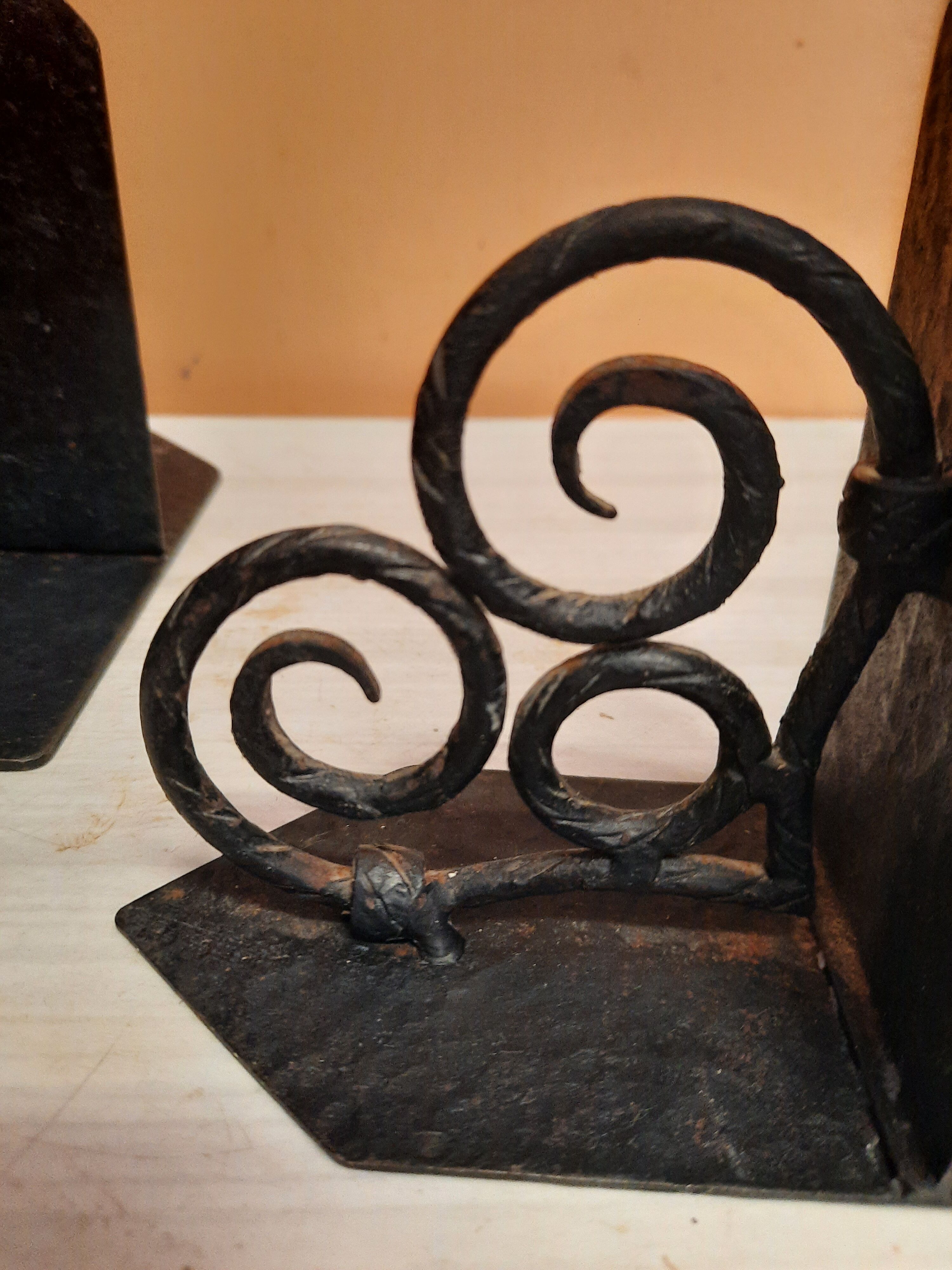 Wrought iron book greenhouse