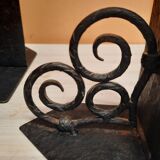 Wrought iron book greenhouse