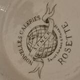 Salad /compotier "Rosette" Saint Amand terre de fer