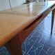 Table style scandinave extensible