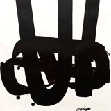 POSTER SOULAGES JO MUNICH - 1972