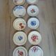 10 assiettes plates anciennes dépareillées