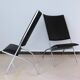 Pair of "Gabriella chairs" by Gio Ponti