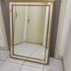 Bevelled and gold mirror with a frame by DeKnudt, Belgium 1960-70.