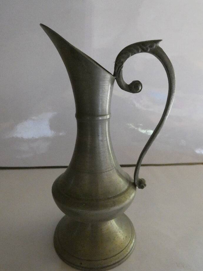 pewter ewer 20 cm