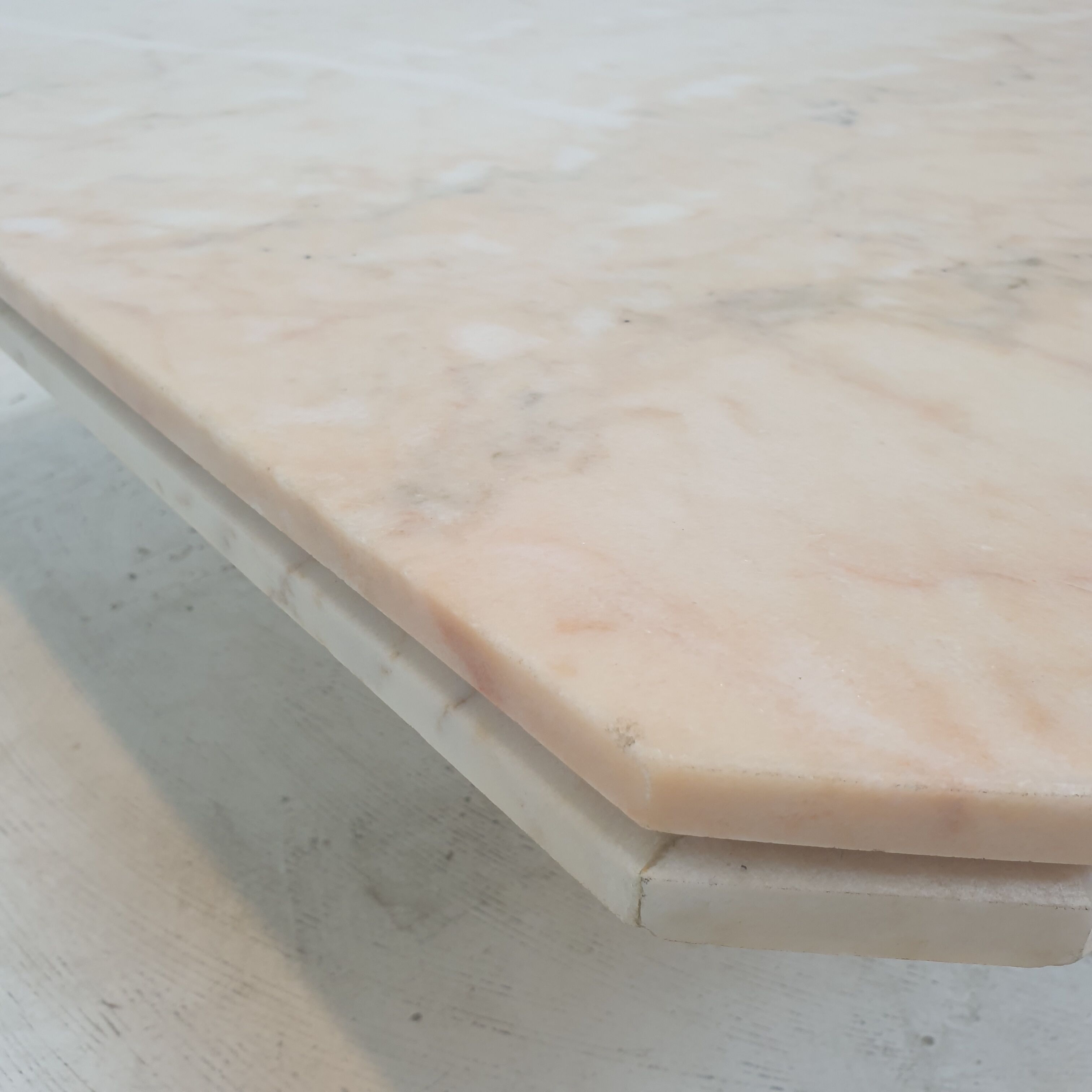 Italian marble coffee table, 1970s