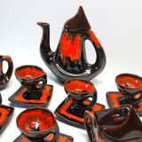 Vallauris coffee service from the 70s in very good condition