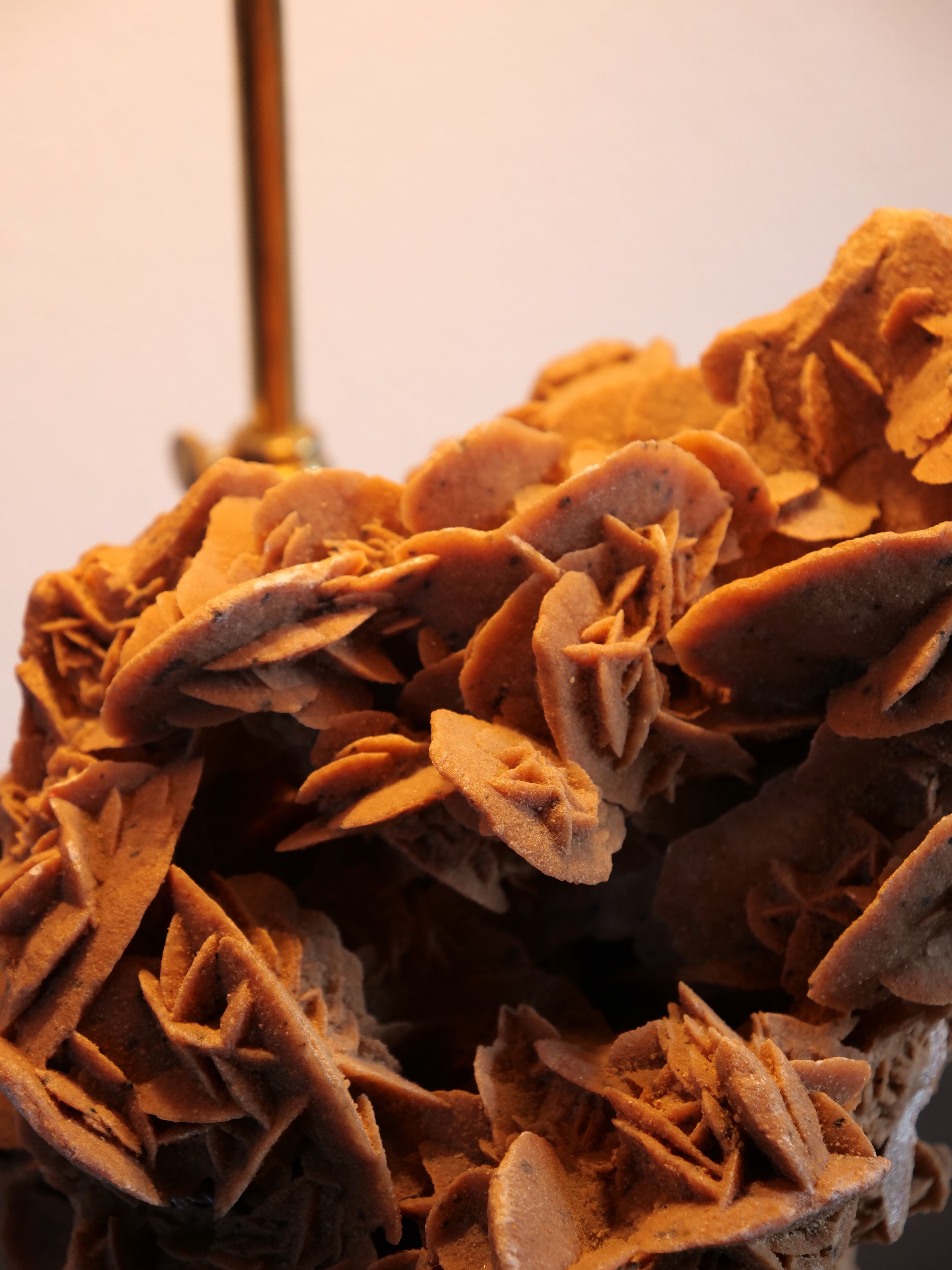 Pink atmosphere lamp of the sands 70's deco