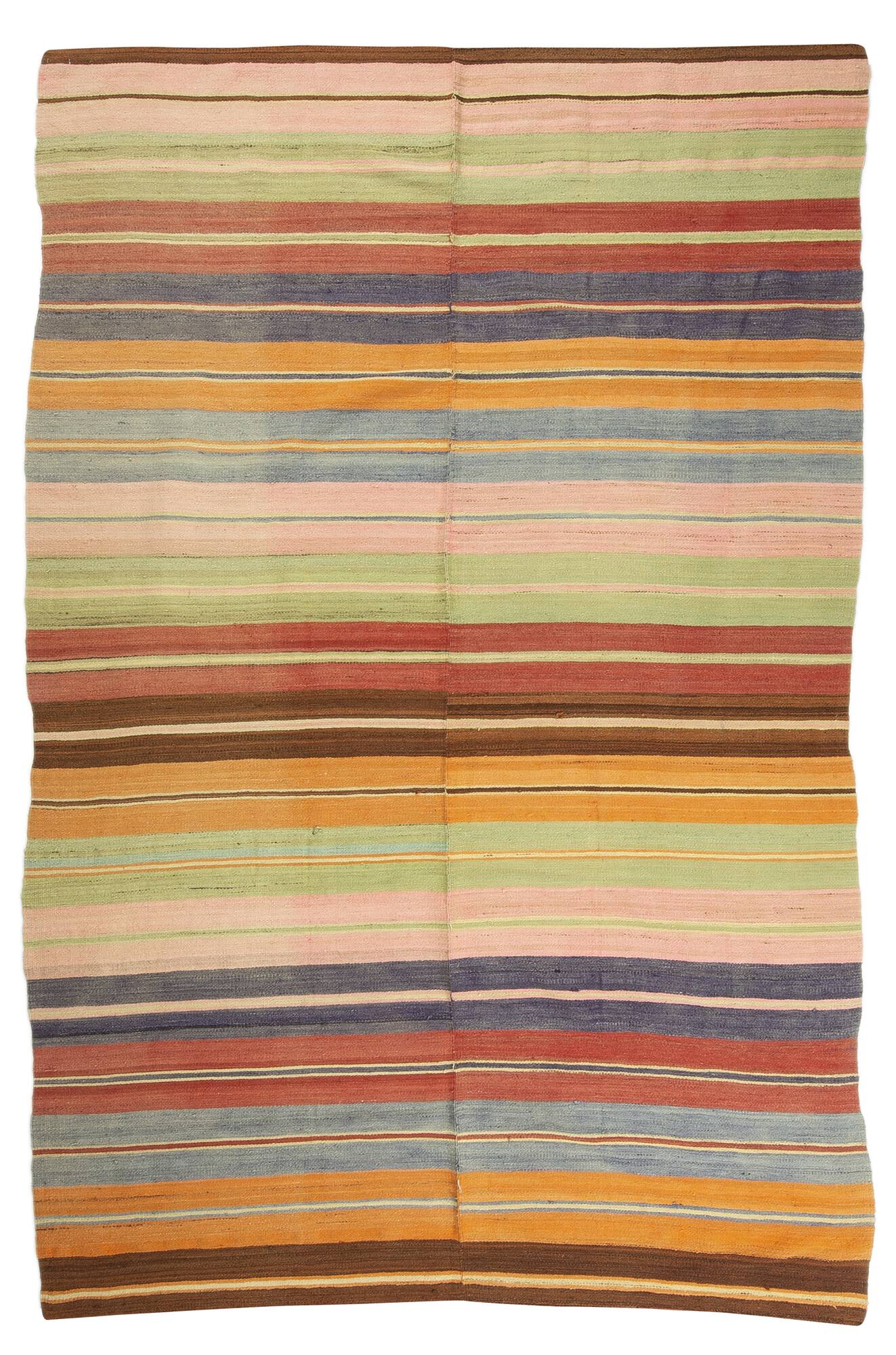 Turkish kilim rug,275x181 cm,myk-1235.