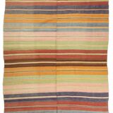 Turkish kilim rug,275x181 cm,myk-1235.