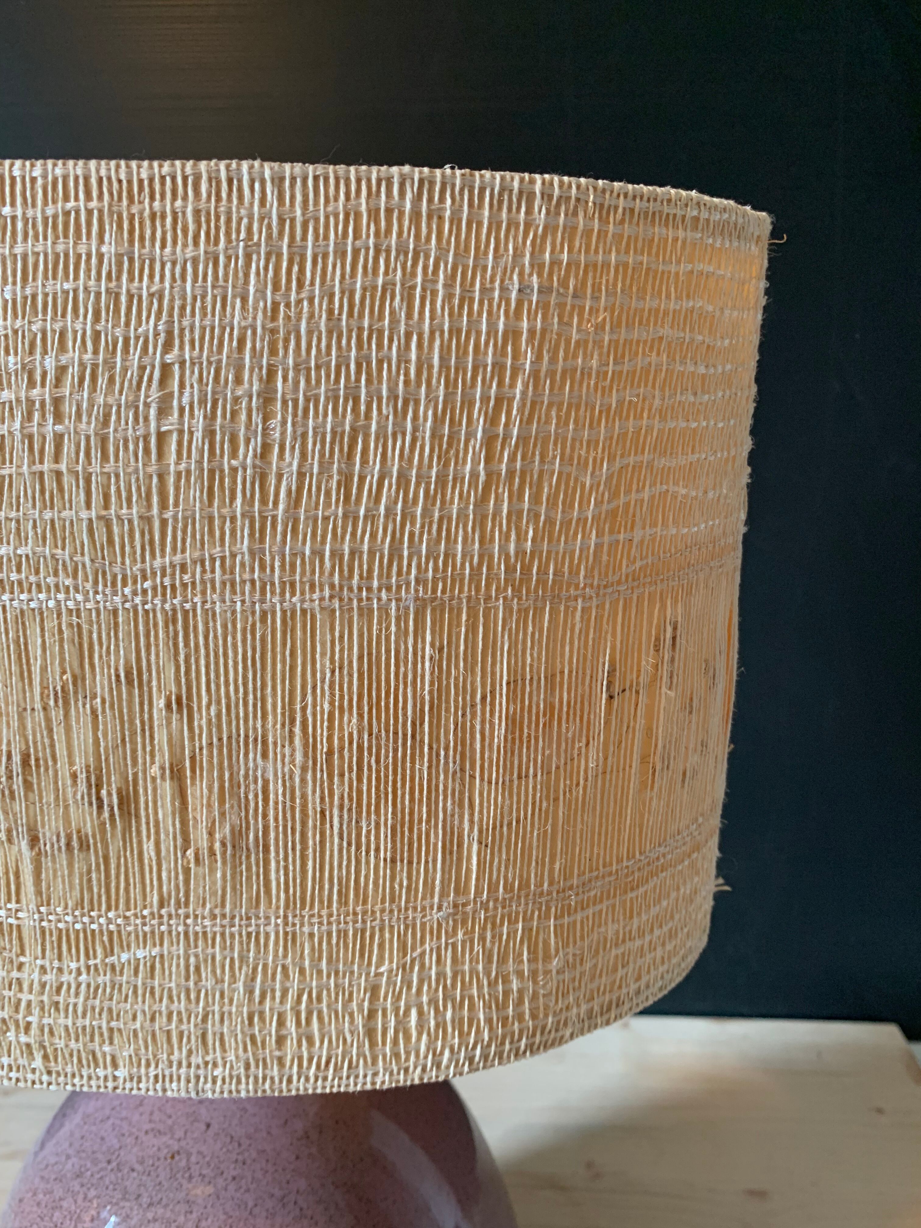 Sandstone lamp The Cyclades Anduze