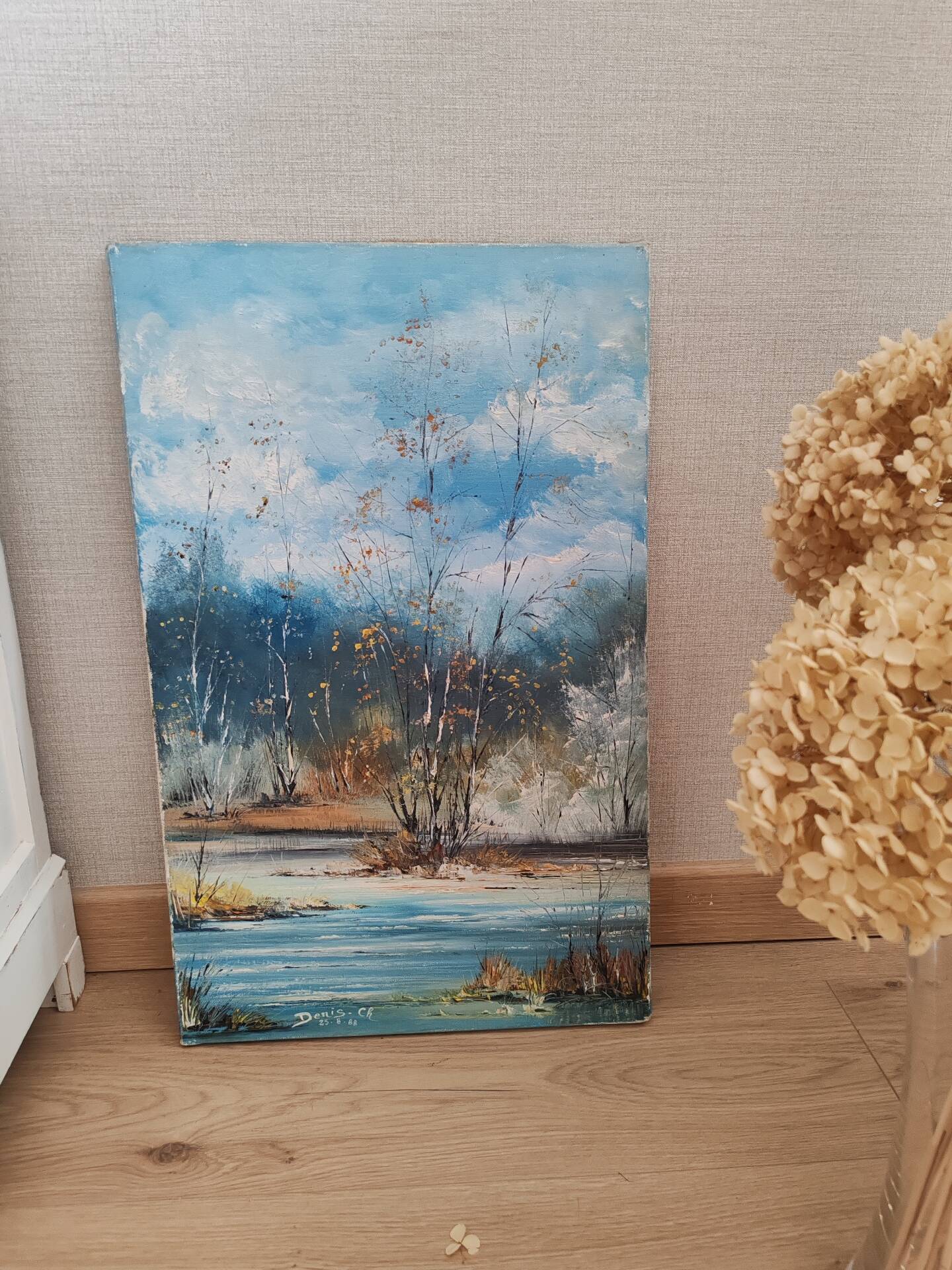 Huile sur toile