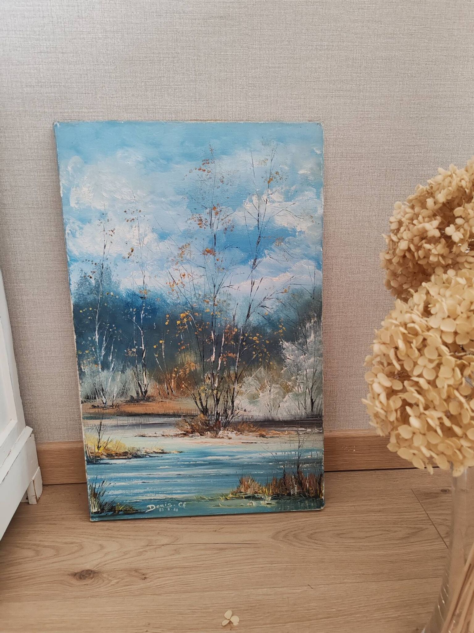 Huile sur toile