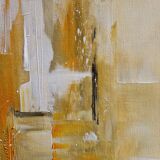 Abstract painting table