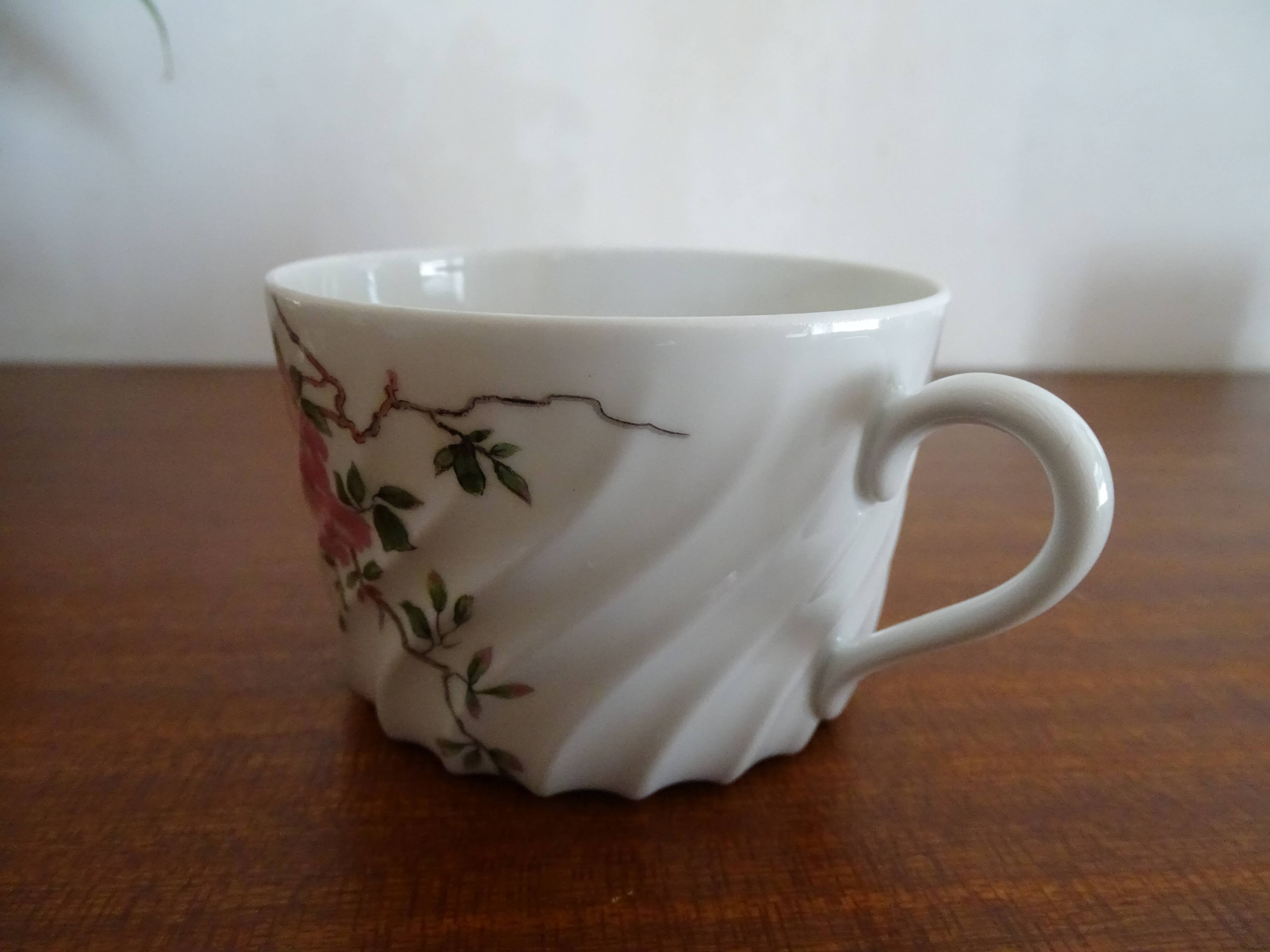 Service De Table Torcé En Porcelaine Haviland Limoges Décor La Monnerie