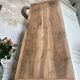 Vintage farmhouse table with spindle legs.
