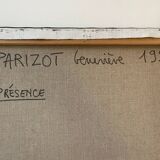 Portrait signed by Parizot from 1990
