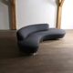 Vladimir Kagan serpentine sofa for Directional USA 1999
