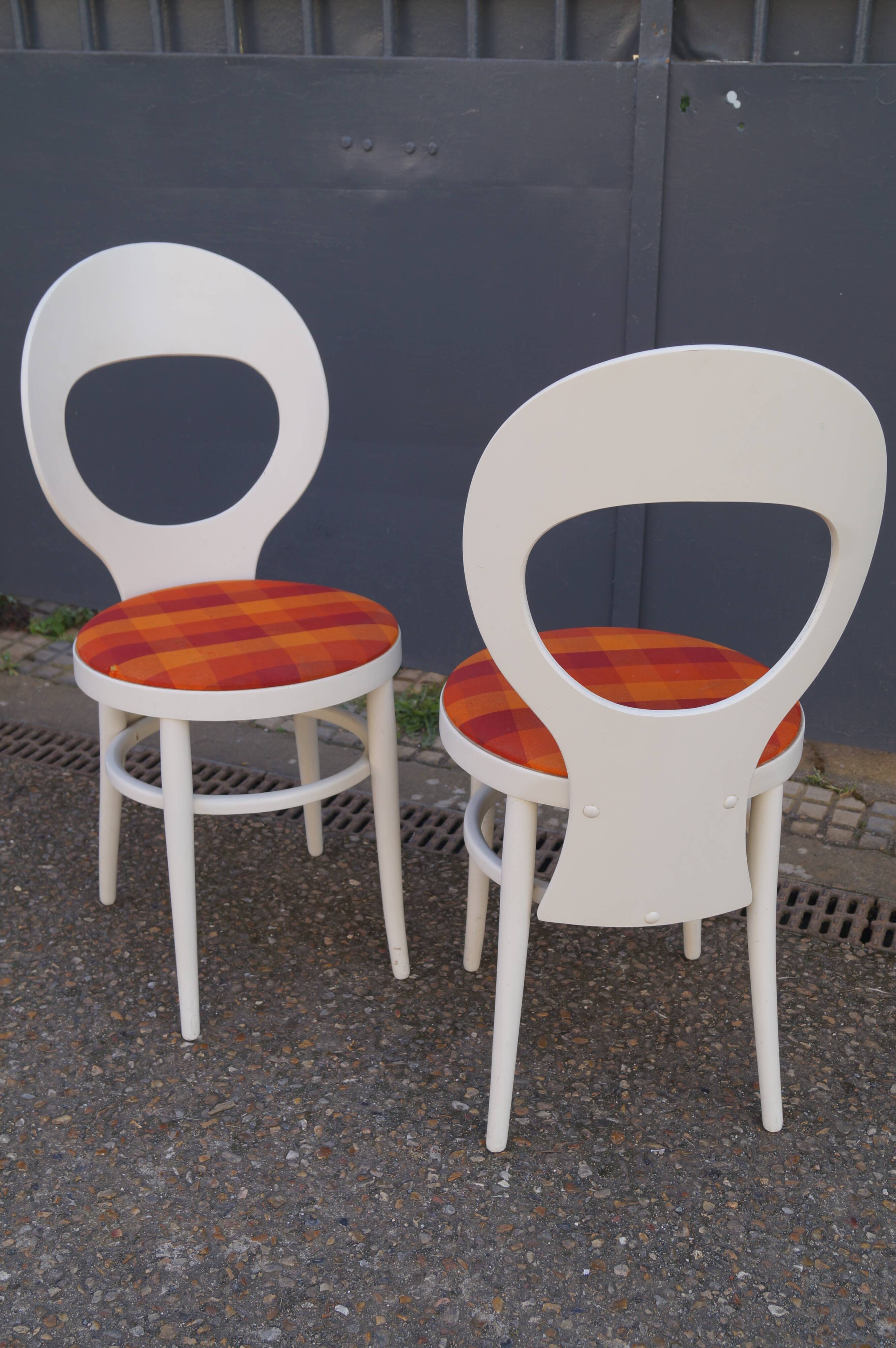 Pair of Baumann seagull chairs