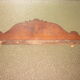 old pediment in oak