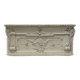 Decorative panel or top of door in wood and patinated stucco 19th century