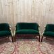 Empire salon complete with mahogany sofa and chairs featuring golden swan heads.