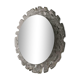 Miroir vintage avec éclairage verre glacé Hillebrand 48cm