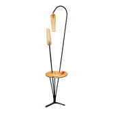 Floor lamp Arlus 50s crystal tulips