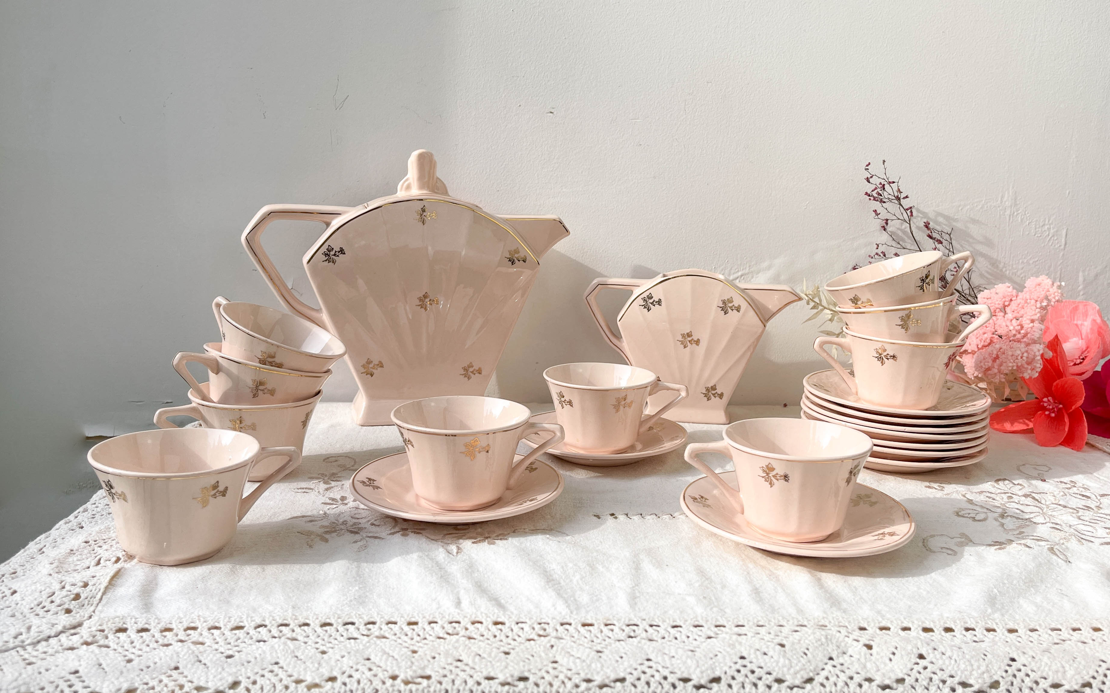 Art deco coffee service
