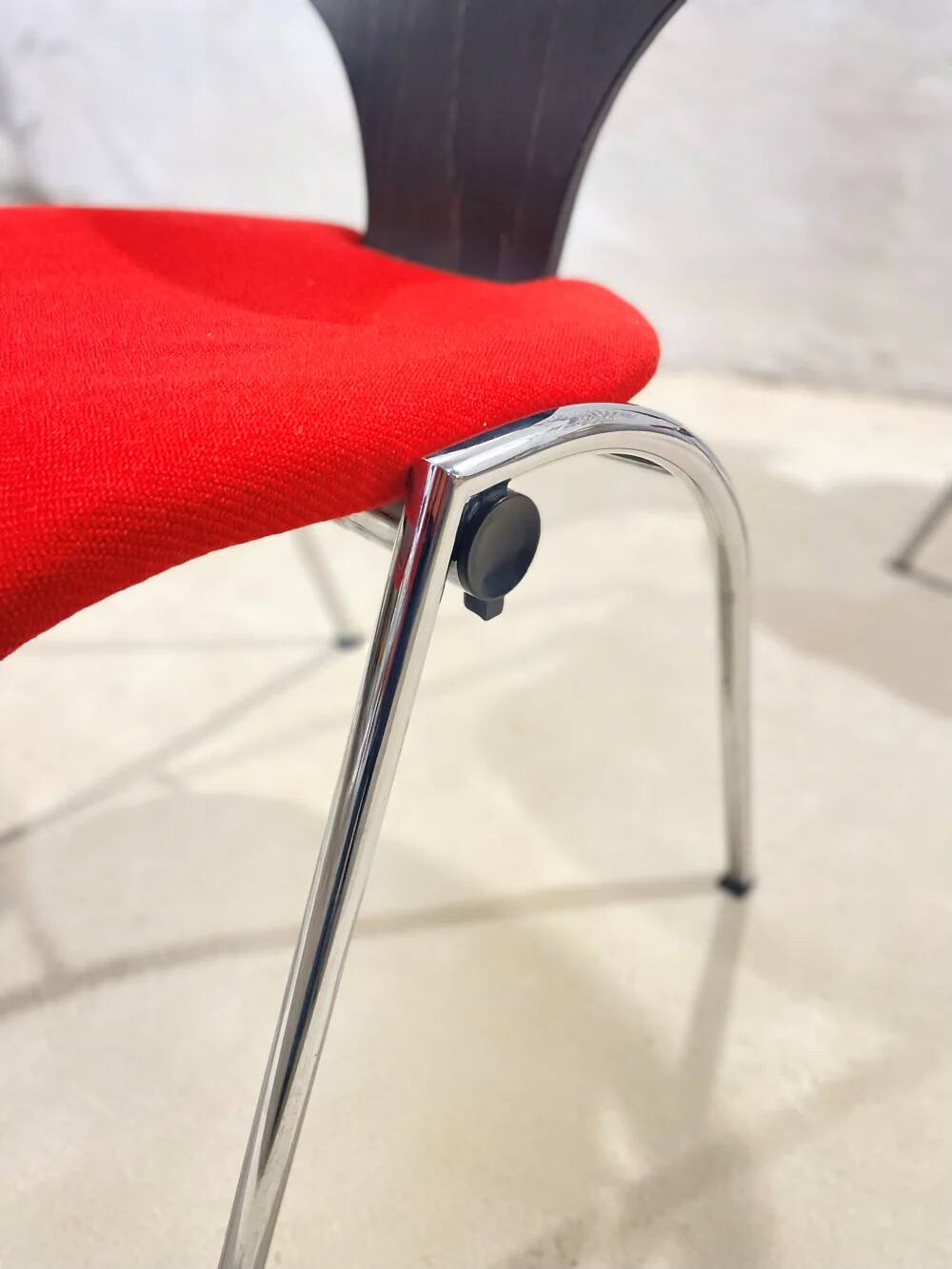 Vintage stackable chair Kusch+Co postmodern – 1980s