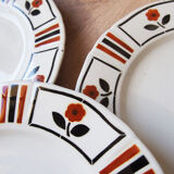 Five plates Lunéville