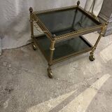 Small rolling nesting tables