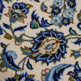 Vintage persian hand-woven keshan carpet ,240x141