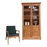 Vintage Delagrave display cabinet (renovated)