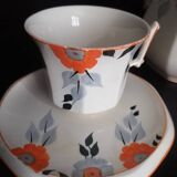Palissy potery art deco service