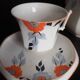 Palissy potery art deco service