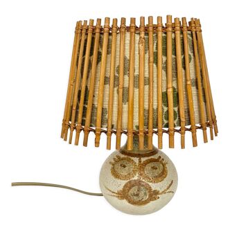 Vintage Soholm ceramic lamp