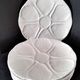 6 oyster plates in Limoges porcelain