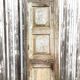 Old patinated teak door