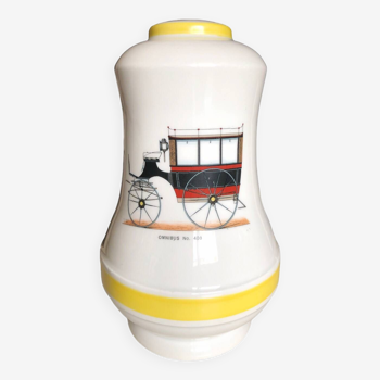 Vintage Paris Porcelain Mounted Lamp